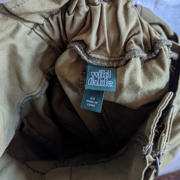 Highrise Paper Bag Skater Style Utility Cargo Skir - Picture 4 of 4